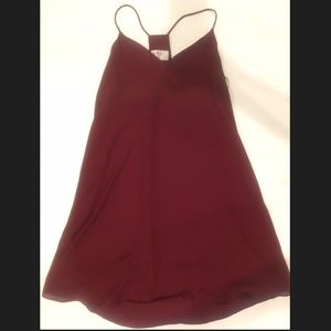 Burgundy Sun Dress